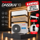 Toshiba Daisekai 10 -25 Trä - Luftvärmepump
