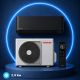 TOSHIBA Shorai Curve 07 AC Svart - Luftkonditionering