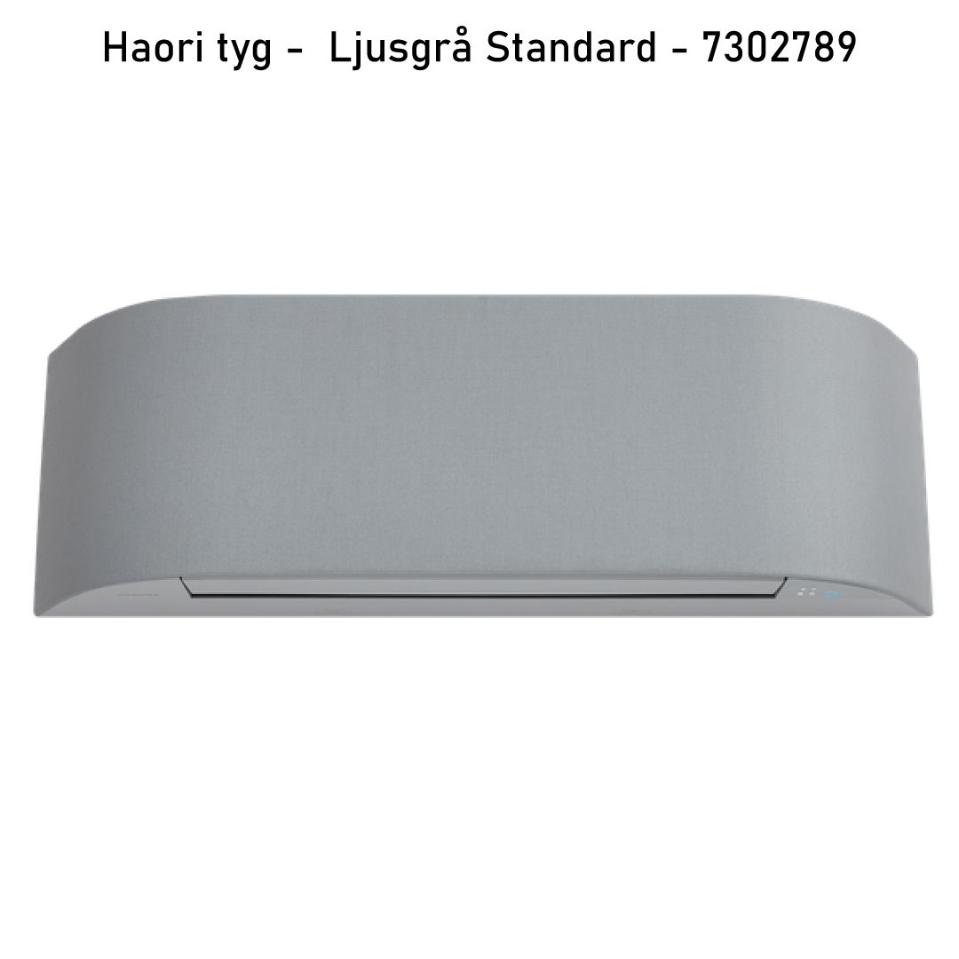 Toshiba HAORI med ljusgrå textilfront