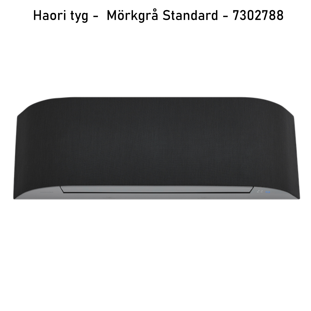 Andra HAORI-innerdelen med mörkgrå textilfront
