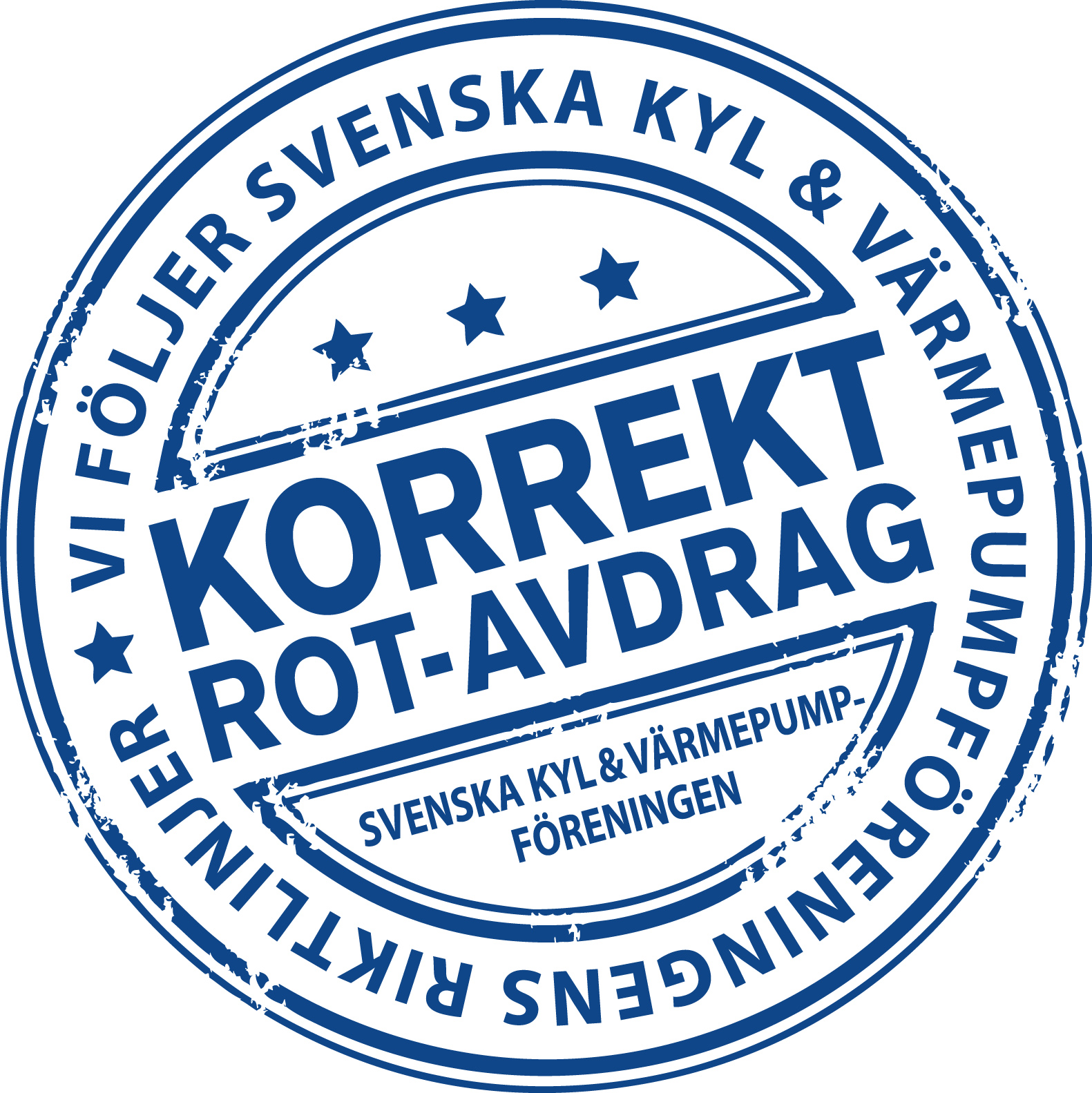 Korrekt ROT-avdrag – Svenska Kyl & Värmepumpföreningens märke